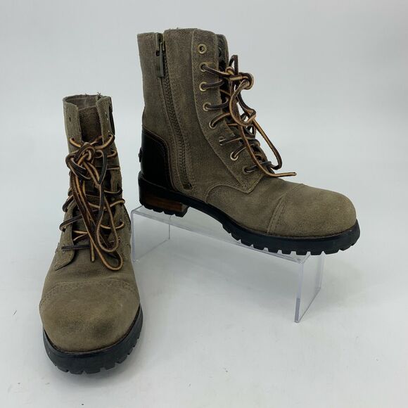 UGG Kilmer II Boots Womens Size 6 Medial Zipper Water Resistant Sherpa Lining - Picture 2 of 12